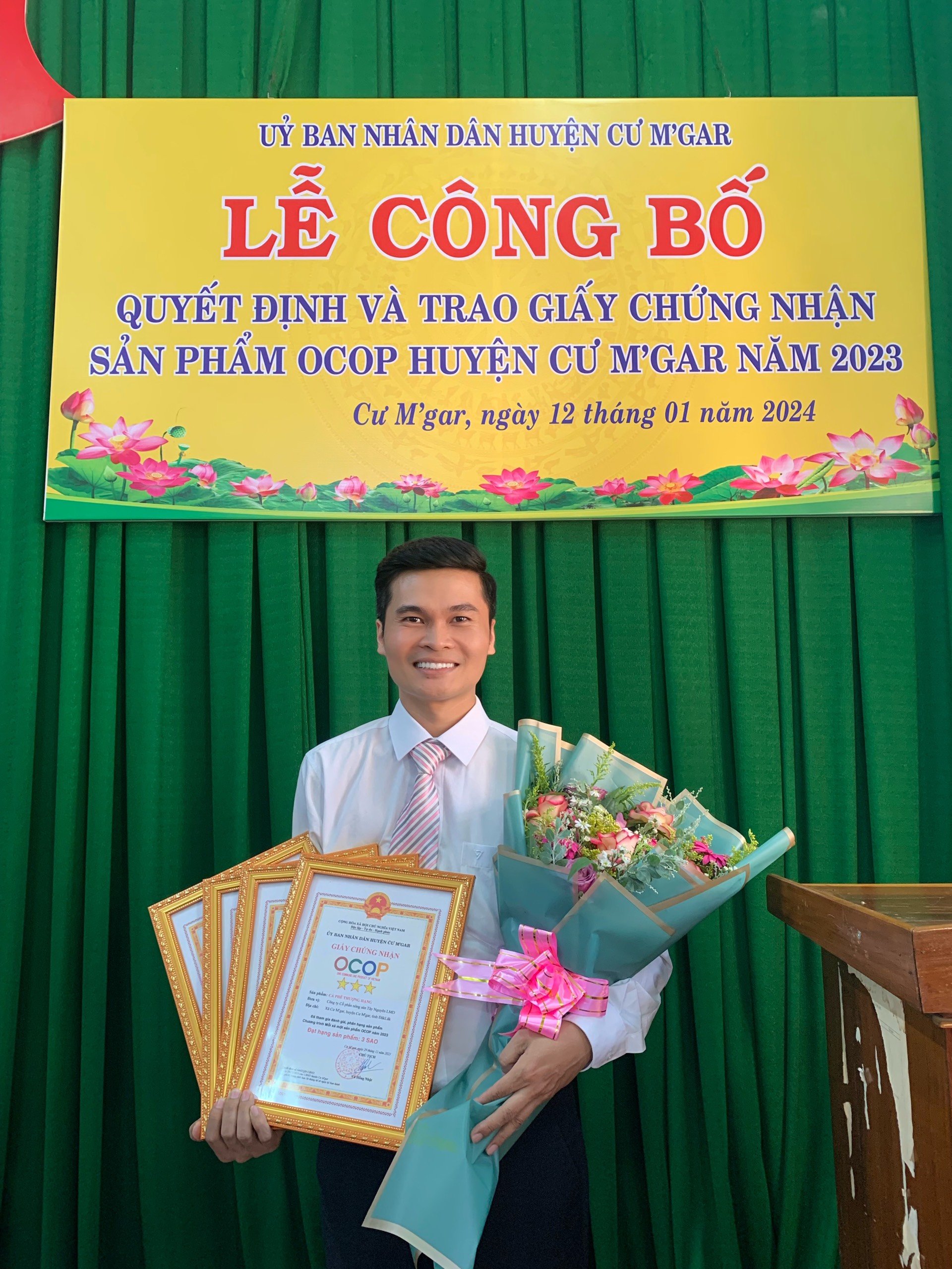 LMD AGRICULTURE – VƯƠN TẦM THÀNH CÔNG VỚI 3 CHỨNG NHẬN OCOP CHO MẮC CA, HẠT ĐIỀU VÀ CÀ PHÊ