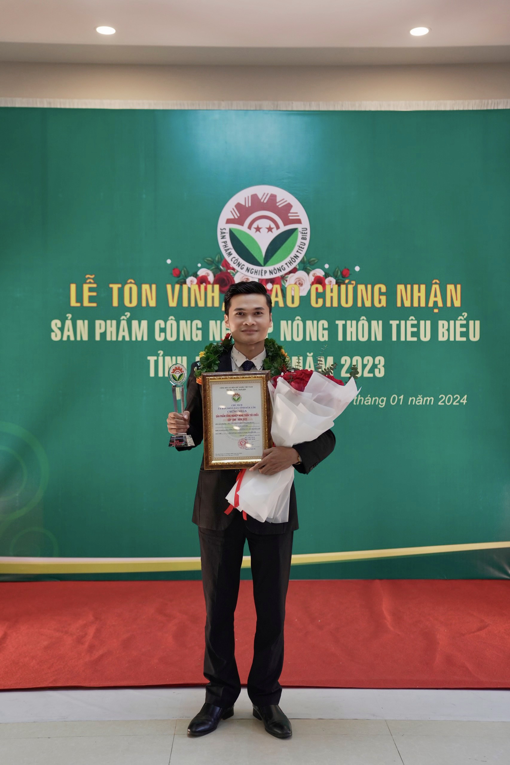 LMD AGRICULTURE ĐƯỢC VINH DANH VỚI DANH HIỆU SẢN PHẨM TIÊU BIỂU CẤP TỈNH