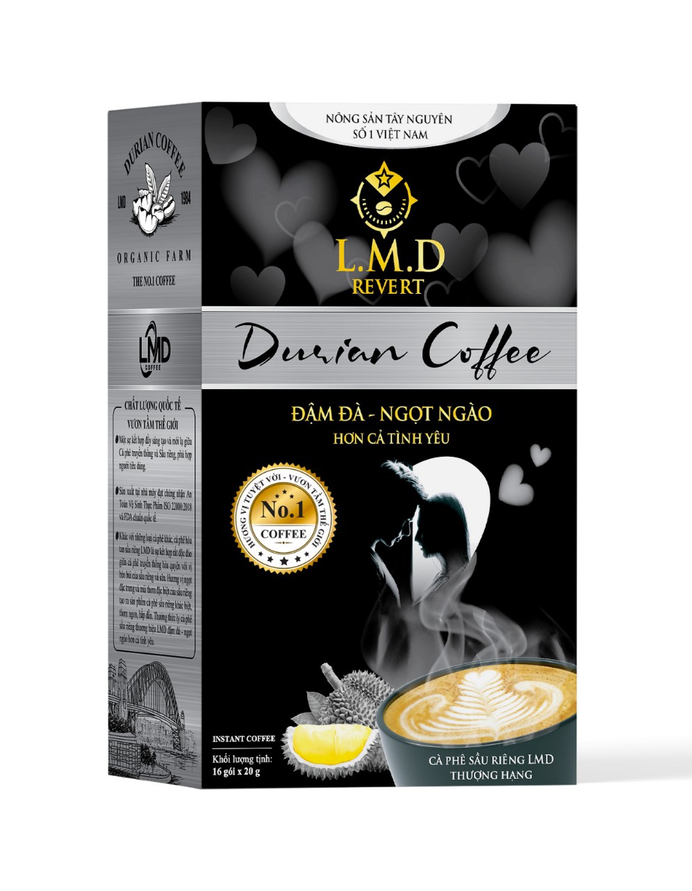 COFFEE SẦU RIÊNG HÒA TAN THƯỢNG HẠNG